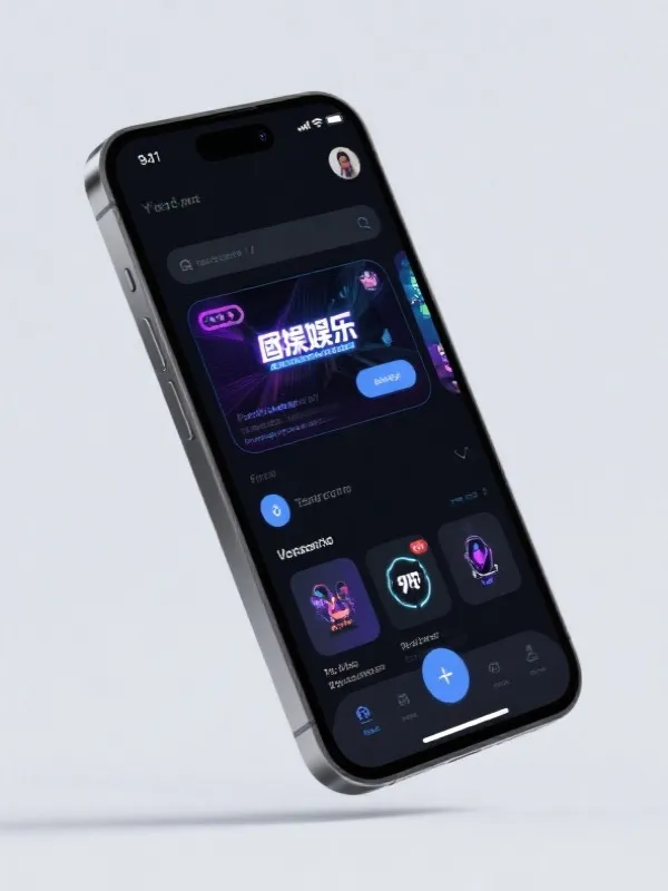 星亿娱乐手机App界面展示